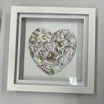 Flamingo Glass and Mosiac Art - Tesserae heart - Copy